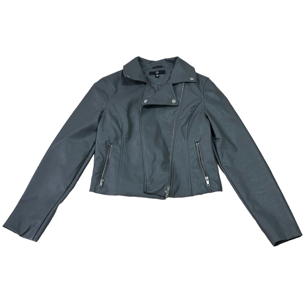 Gray Biker Jacket - image 1